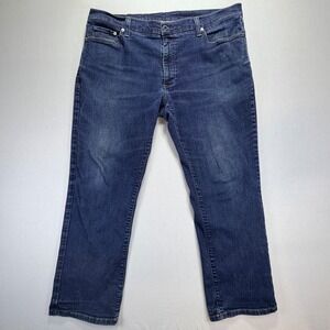 L.L.Bean‎ Standard Fit Mens Jeans Dark Wash 42x29
